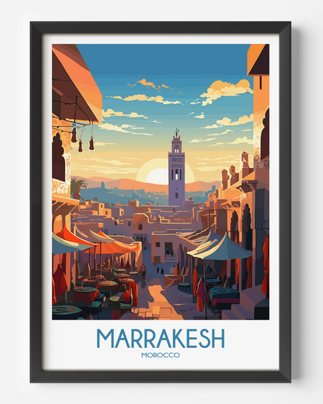 Marrakesh Travel Memory Gift