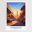 Marrakesh Vintage Style Print