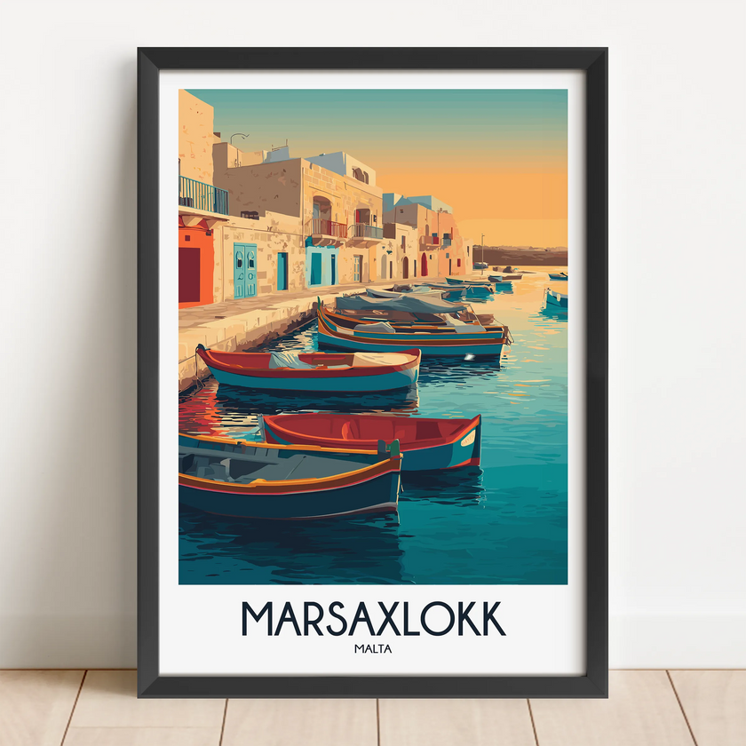 Marsaxlokk Gallery Quality Print