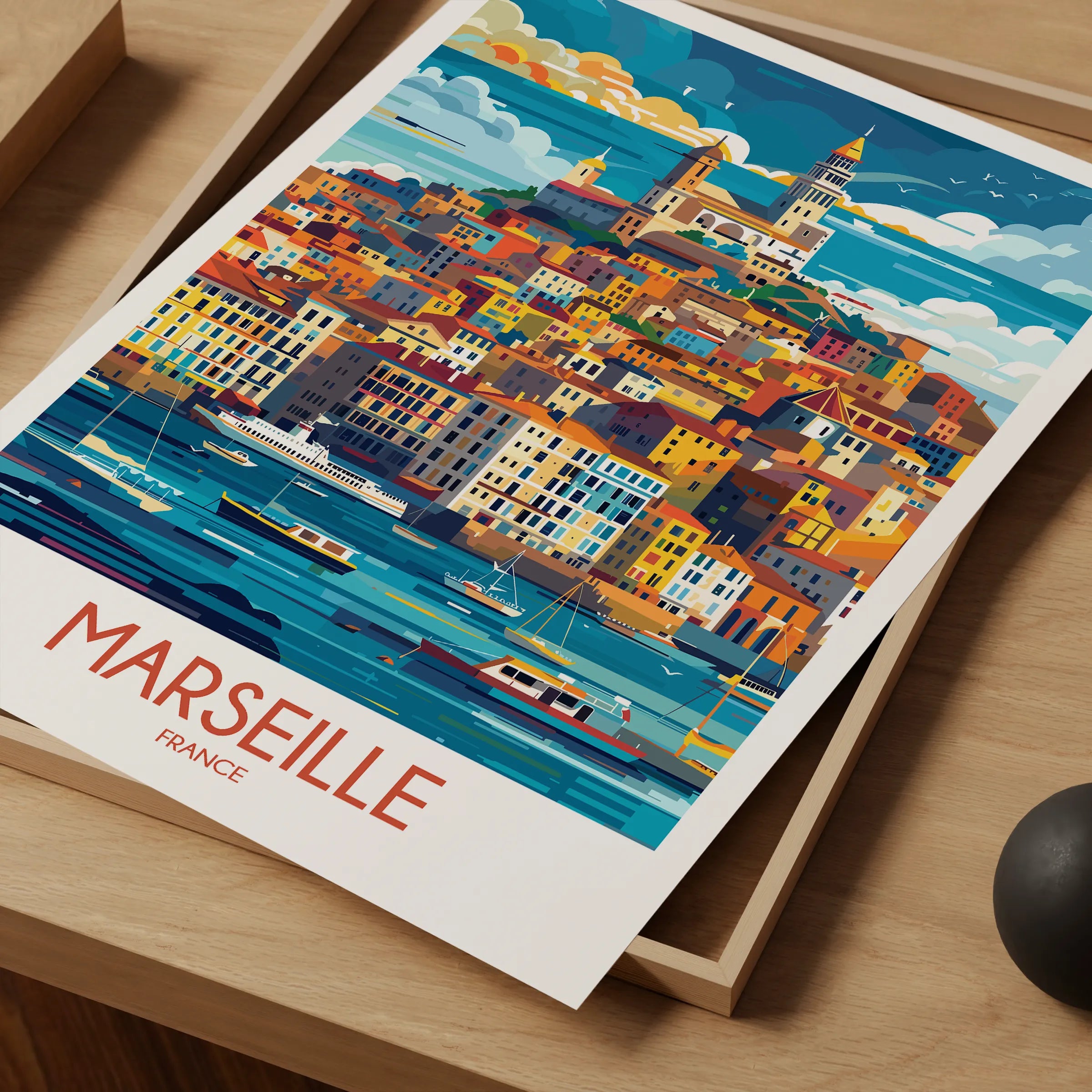 Marseille Home Office Decor