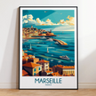 Marseille Home Office Decor