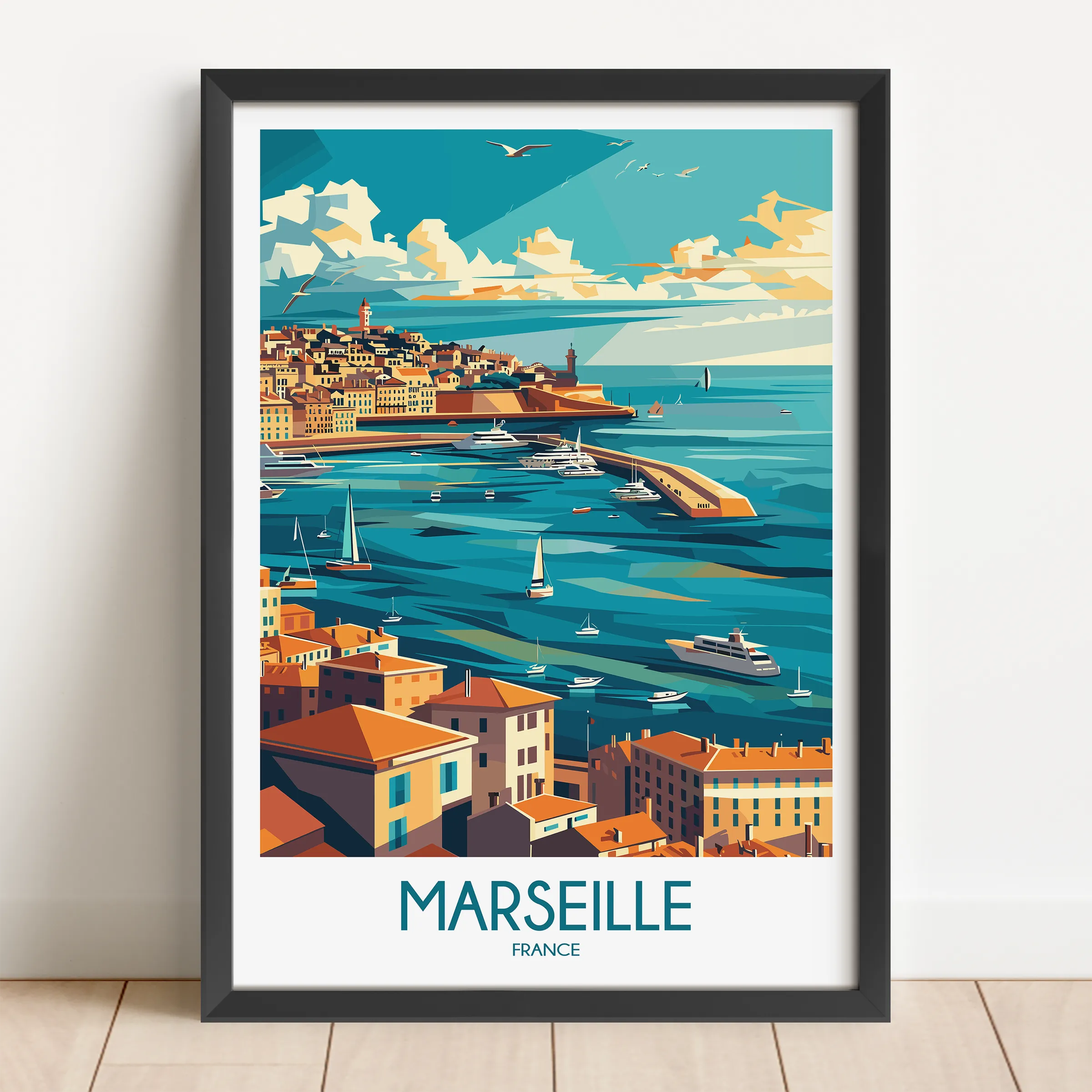 Marseille Travel Memory Gift