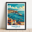 Marseille Travel Memory Gift