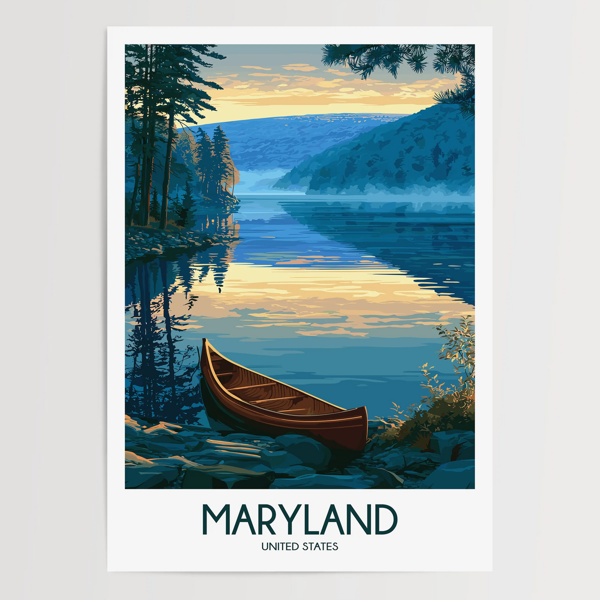 Maryland Destination Art Gift