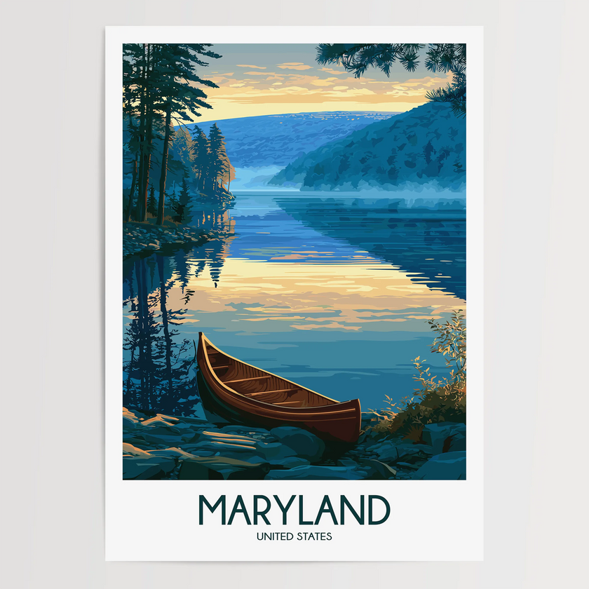 Maryland Destination Art Gift
