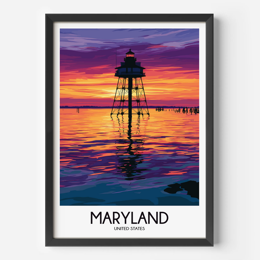Maryland Gallery Quality Print