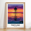 Maryland Minimalist Wall Art