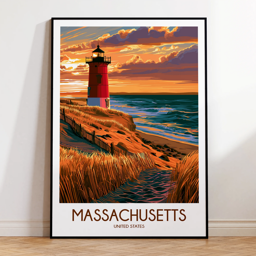 Massachusetts Home Office Decor