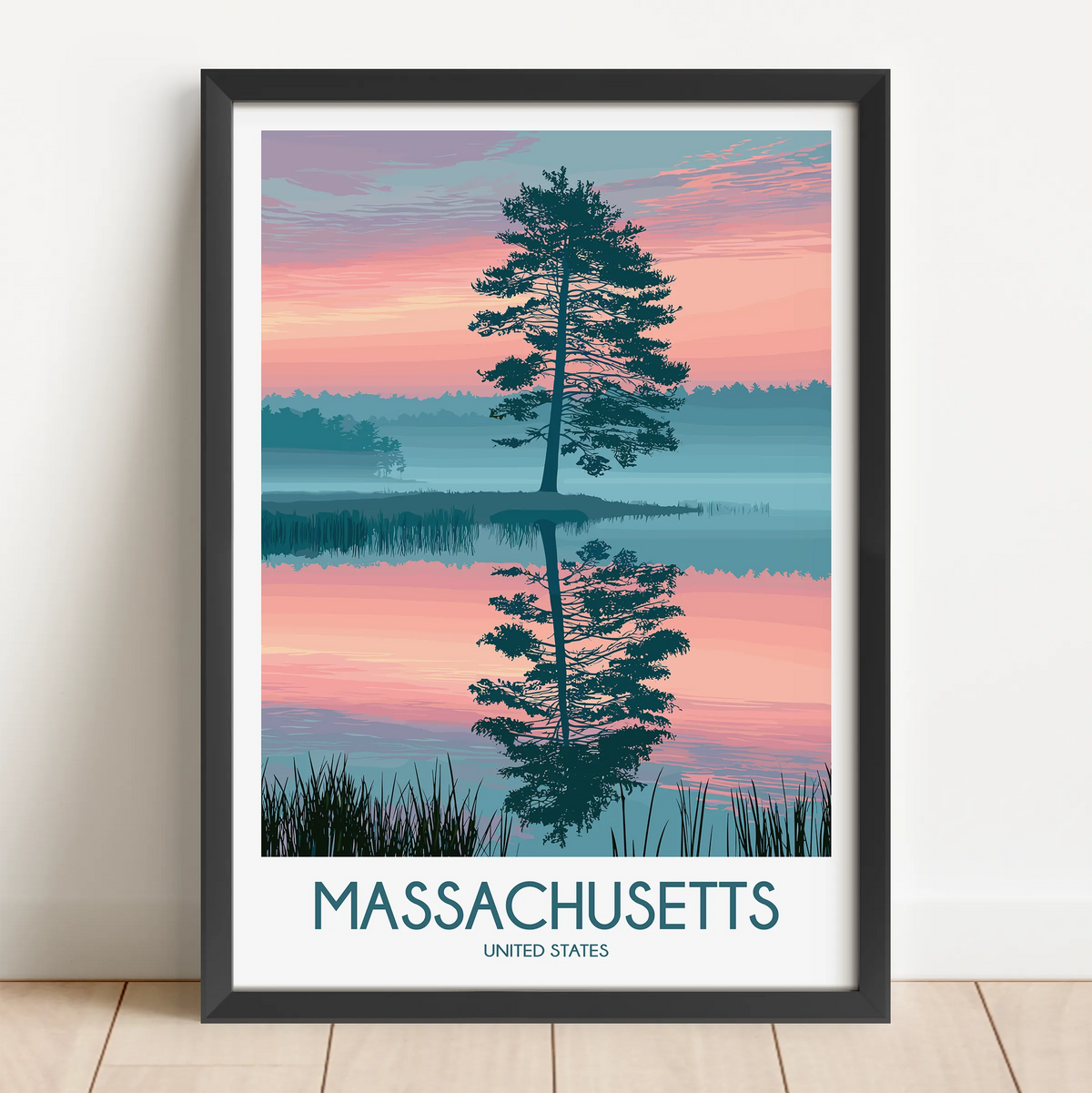Massachusetts Travel Memory Gift