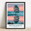 Massachusetts Travel Memory Gift