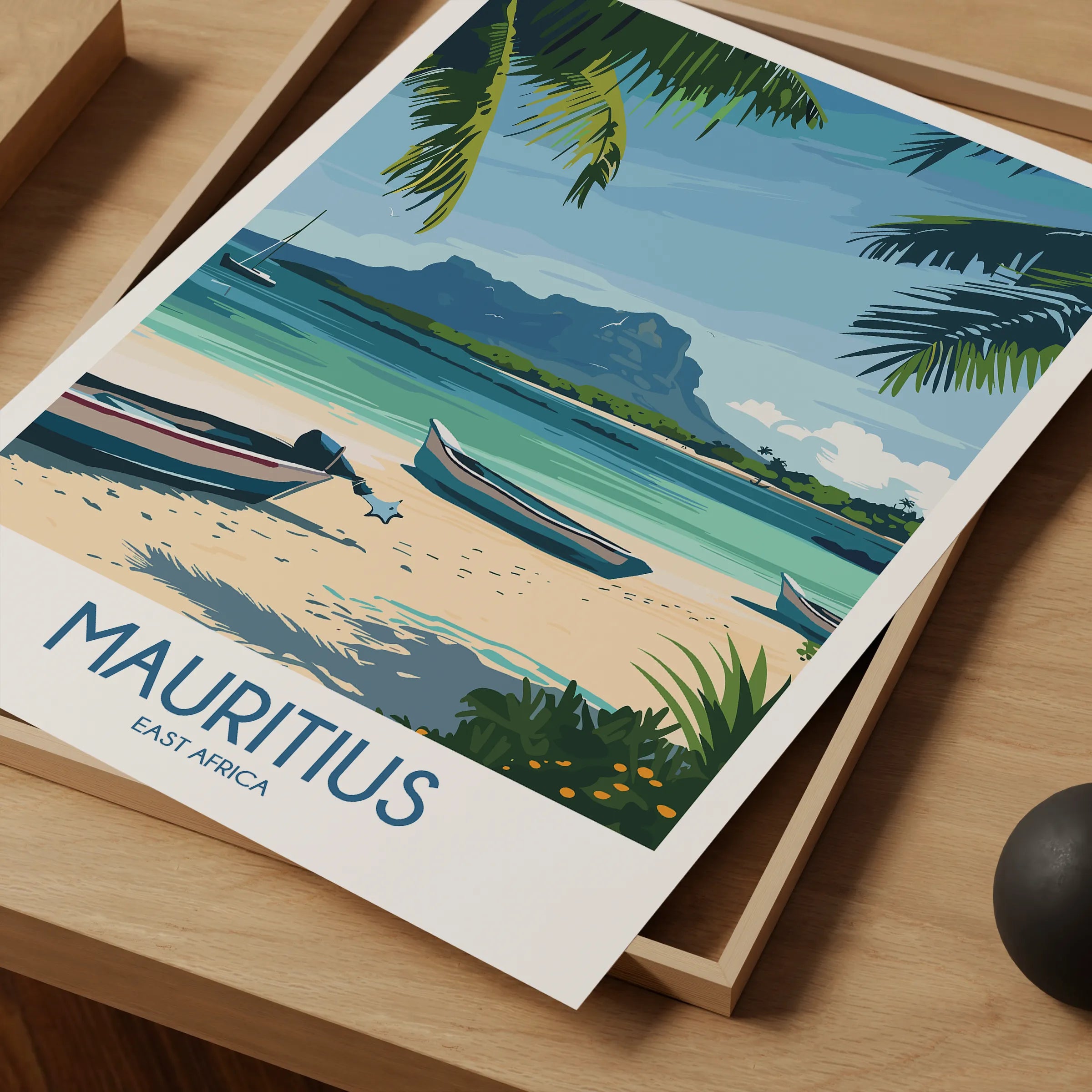Mauritius Destination Art Gift
