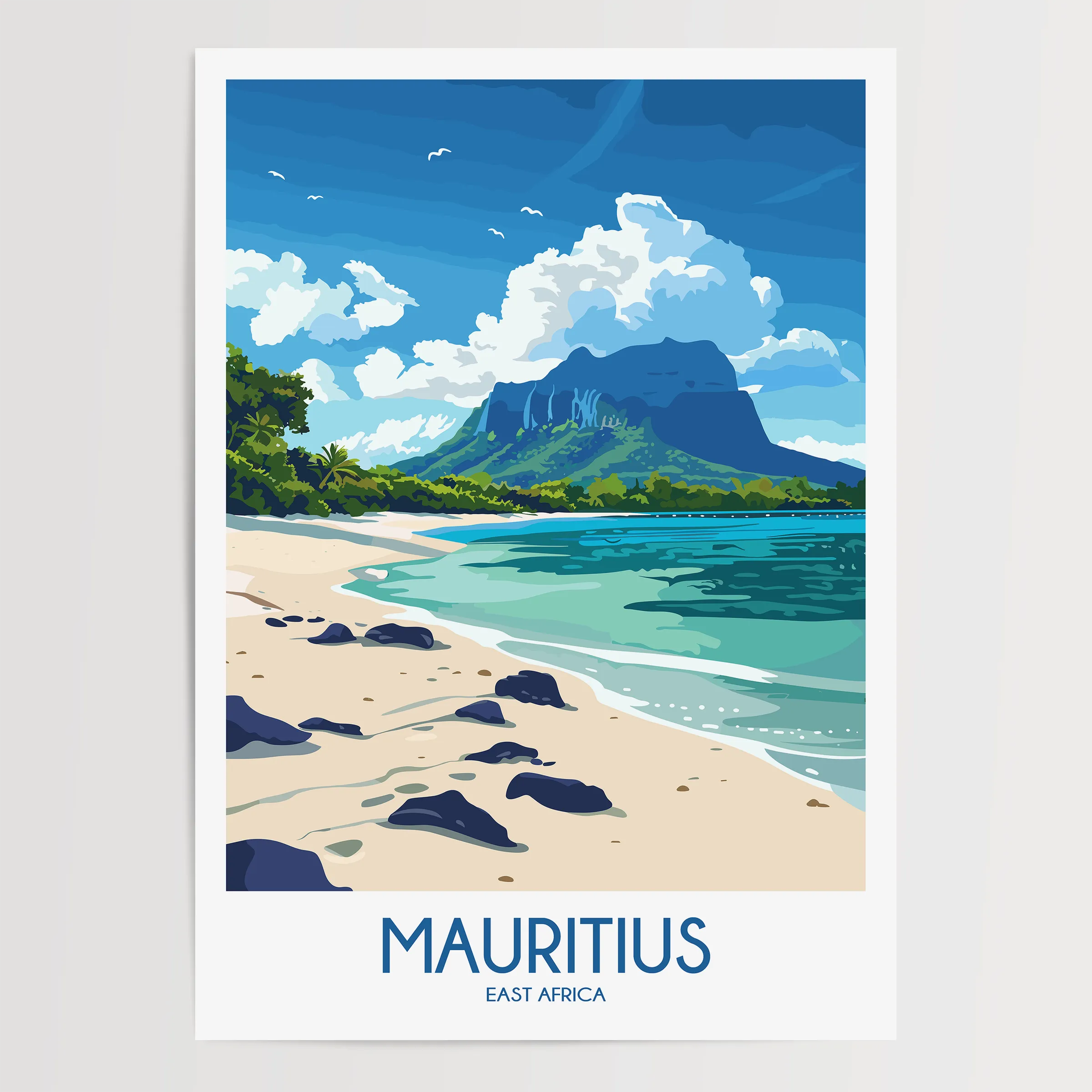 Mauritius Destination Art Gift