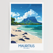 Mauritius Destination Art Gift