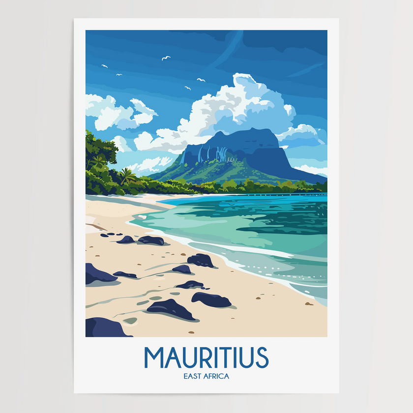 Mauritius Destination Art Gift