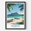 Mauritius Minimalist Wall Art