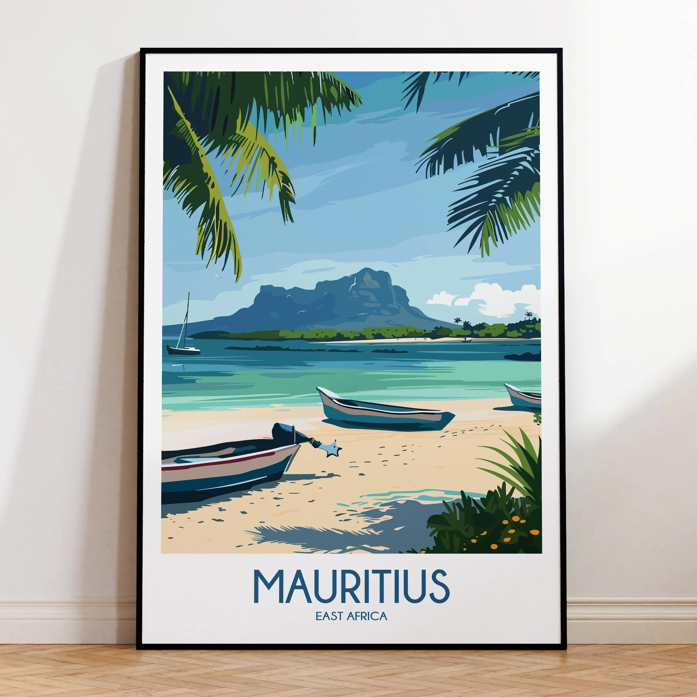 Mauritius Souvenir Poster Print