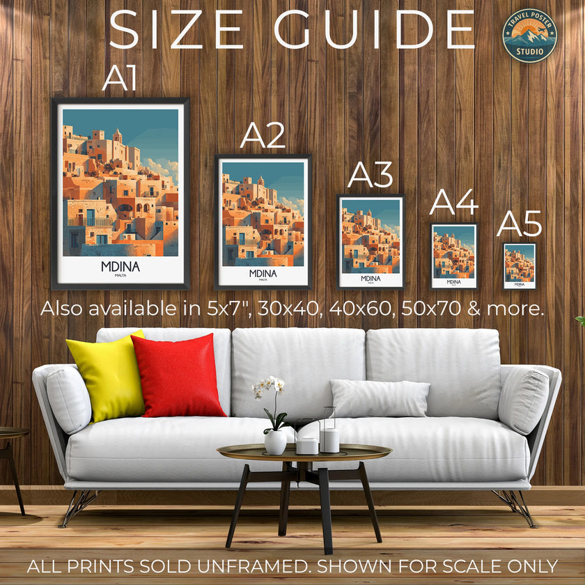 Mdina Destination Art Gift