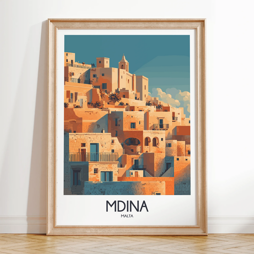 Mdina Minimalist Wall Art