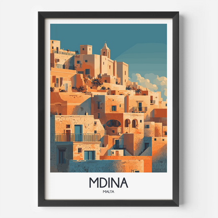Mdina Souvenir Poster Print