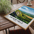 Mendip Hills Travel Memory Gift
