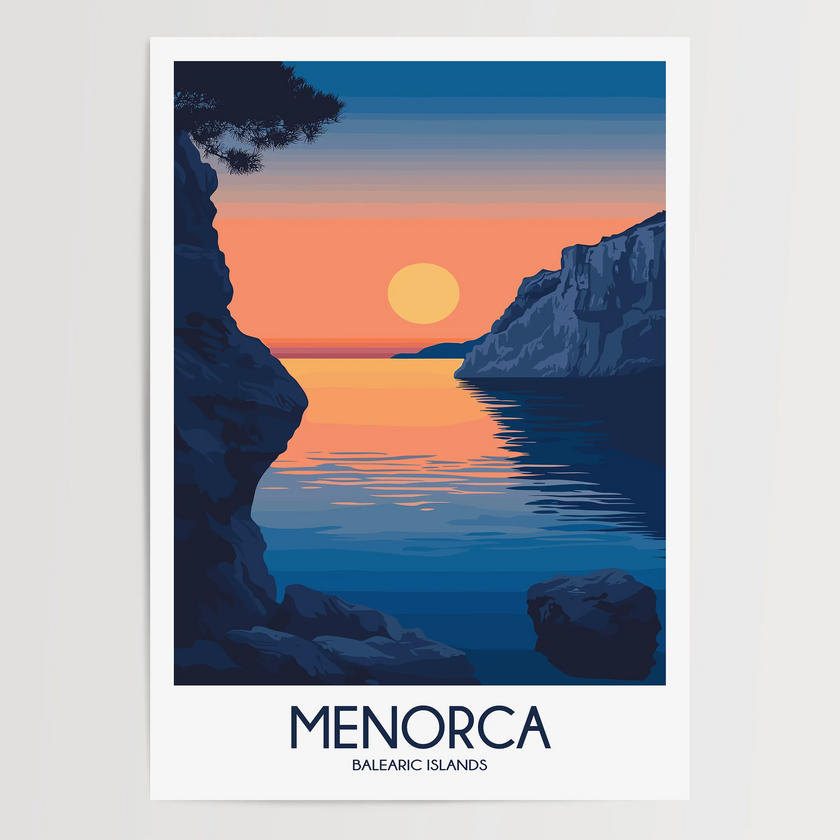 Menorca Home Office Decor