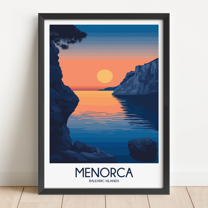 Menorca Travel Memory Gift