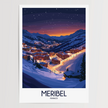 Meribel Destination Art Gift