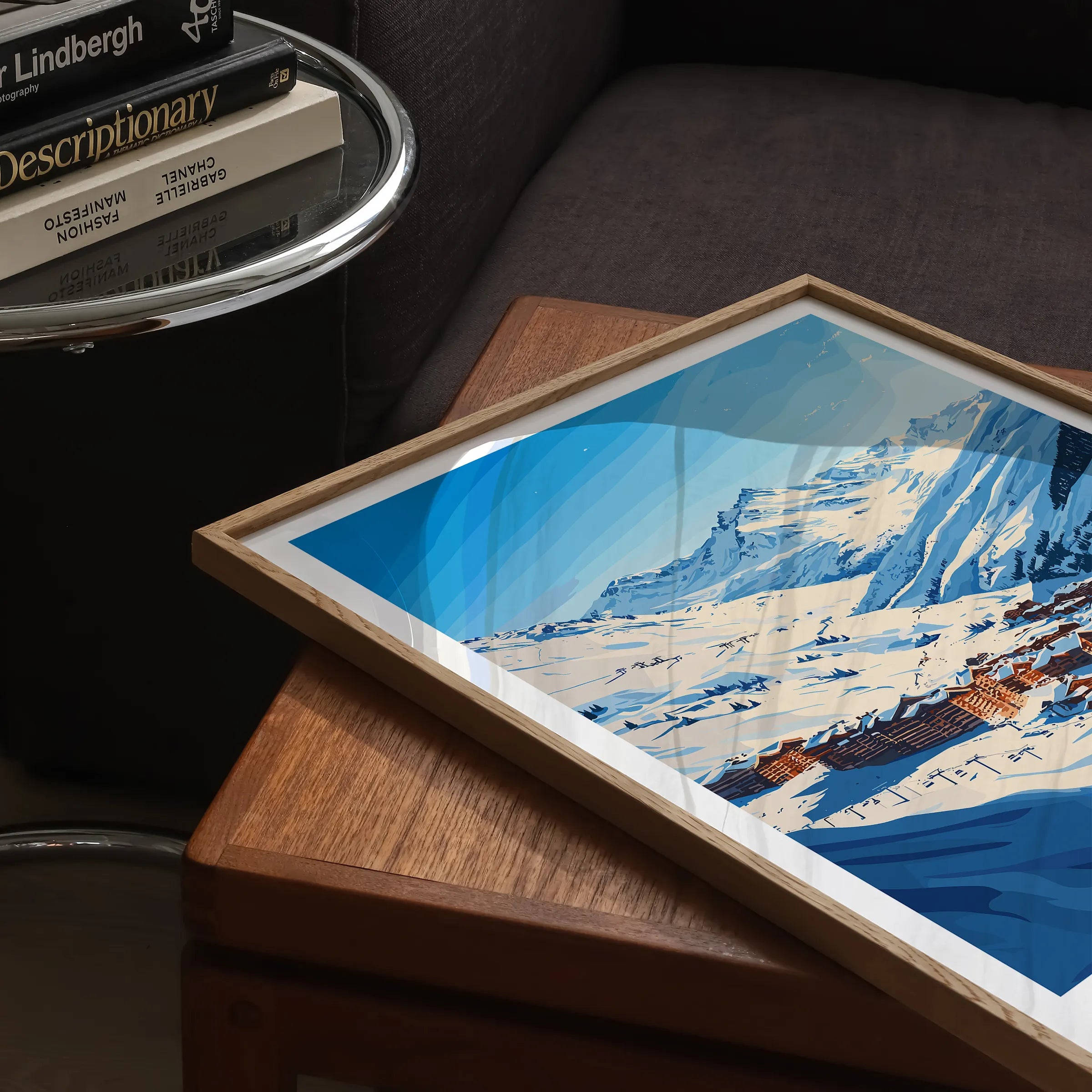 Meribel Minimalist Wall Art