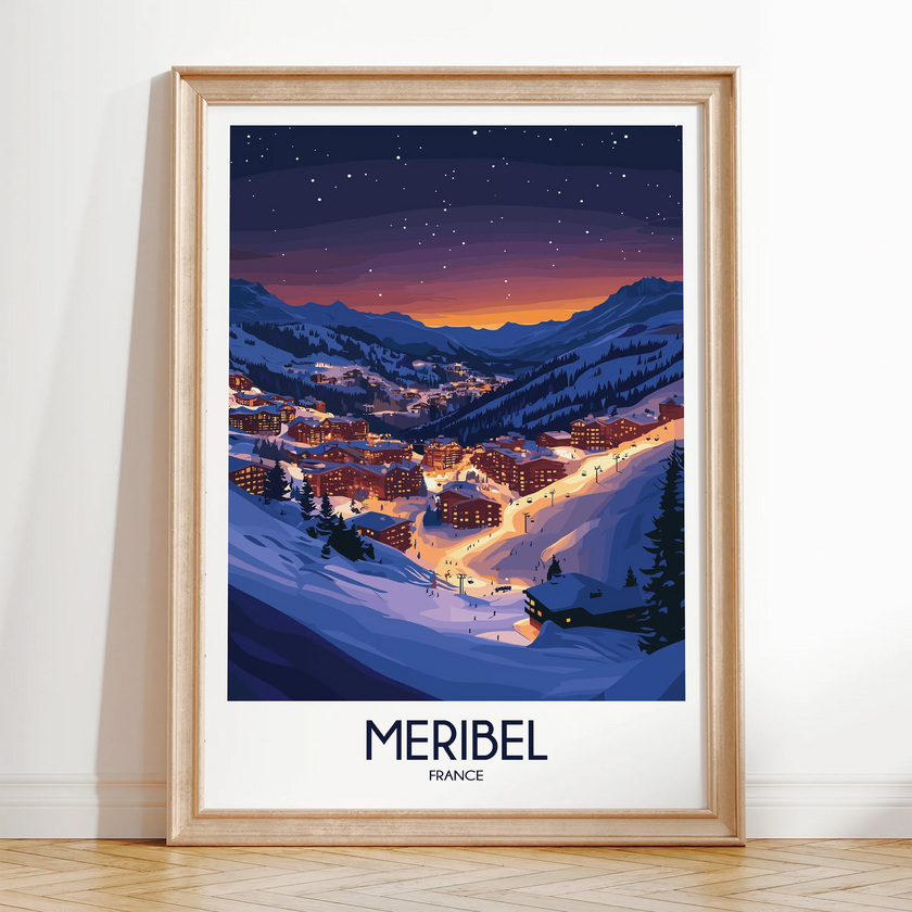 Meribel Minimalist Wall Art
