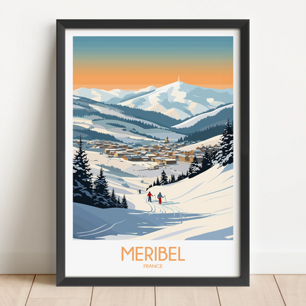 Meribel Minimalist Wall Art