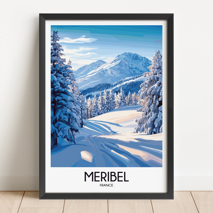 Meribel Minimalist Wall Art