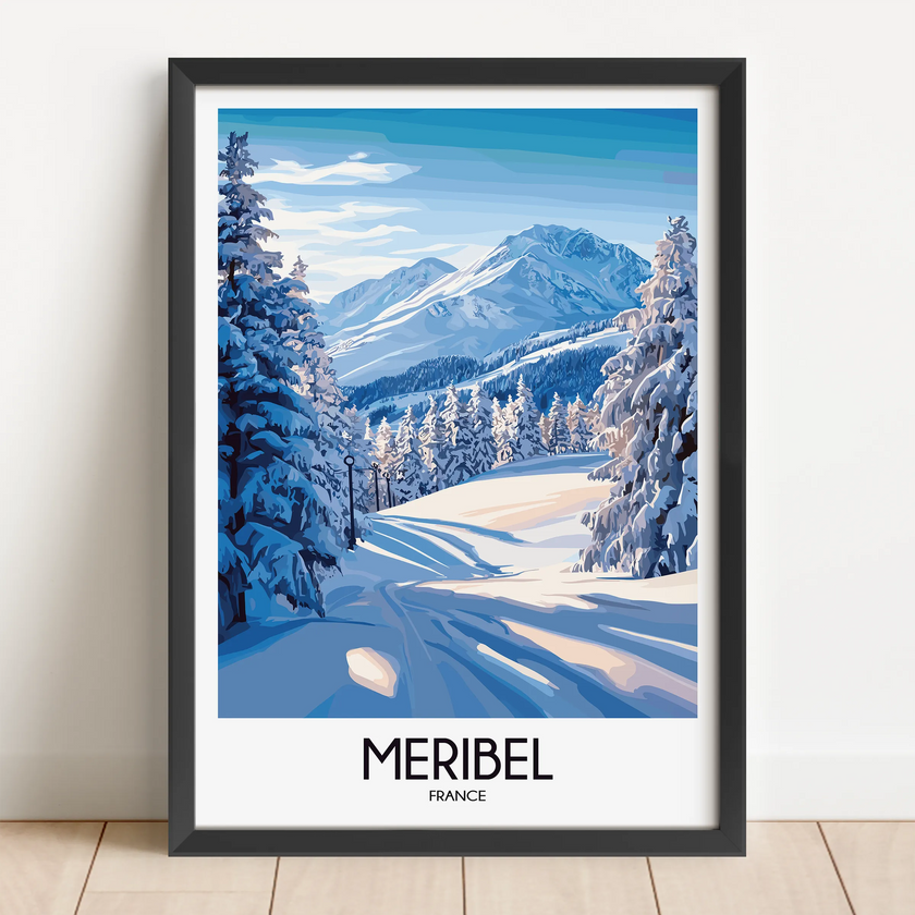 Meribel Minimalist Wall Art