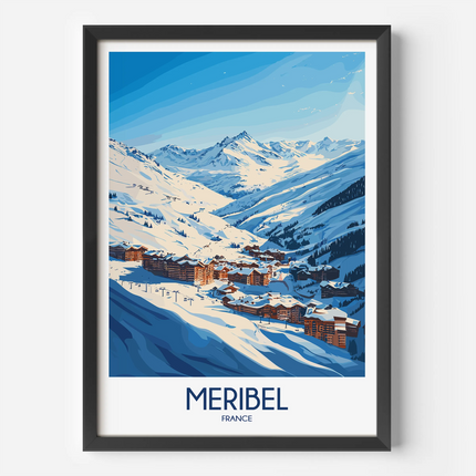 Meribel Minimalist Wall Art