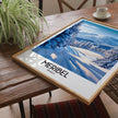 Meribel Modern Travel Poster