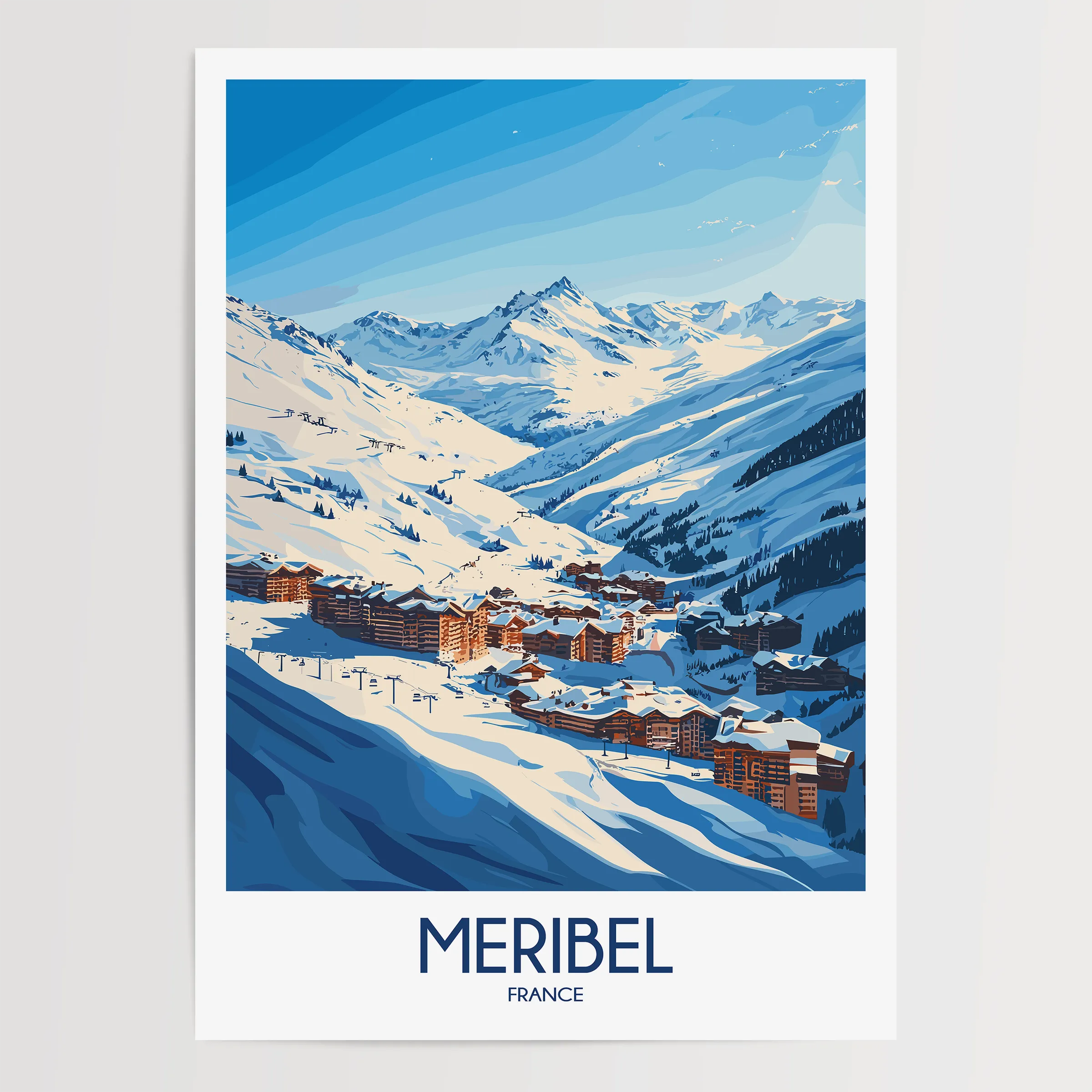 Meribel Travel Memory Gift