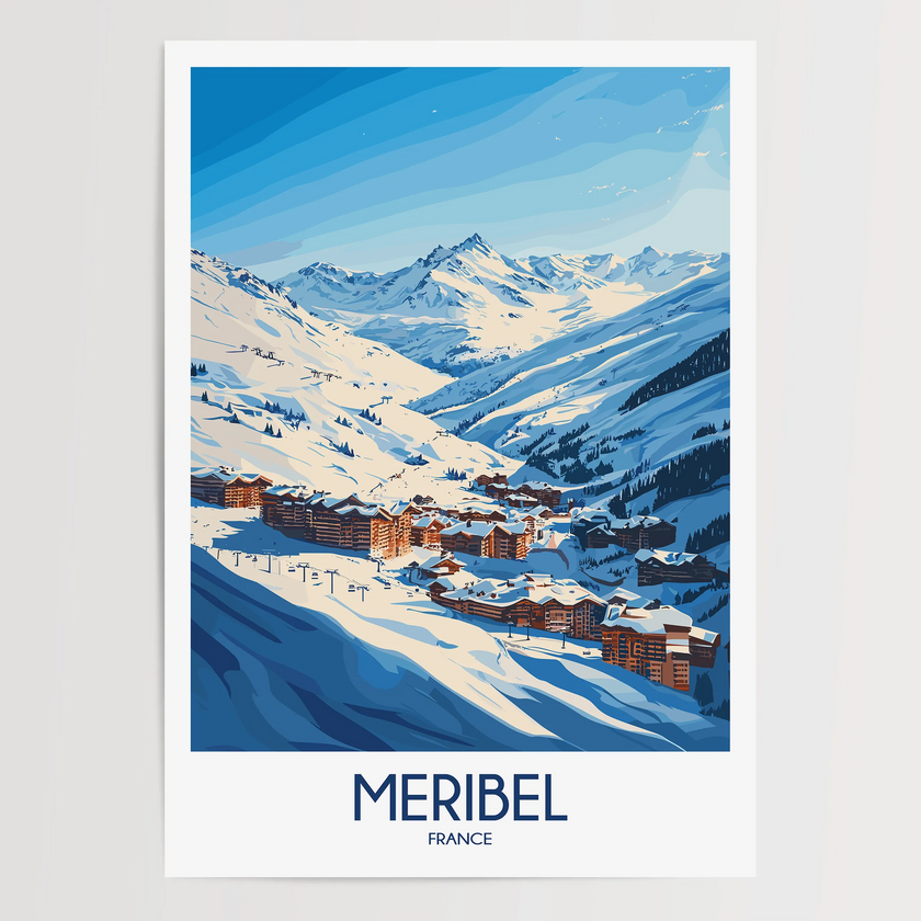 Meribel Travel Memory Gift