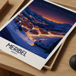 Meribel Vintage Style Print