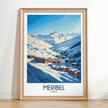 Meribel Vintage Style Print