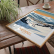 Meribel Vintage Style Print