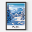 Meribel Vintage Style Print