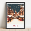 Metz Vintage Style Print