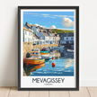 Mevagissey Destination Art Gift