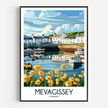 Mevagissey Destination Art Gift