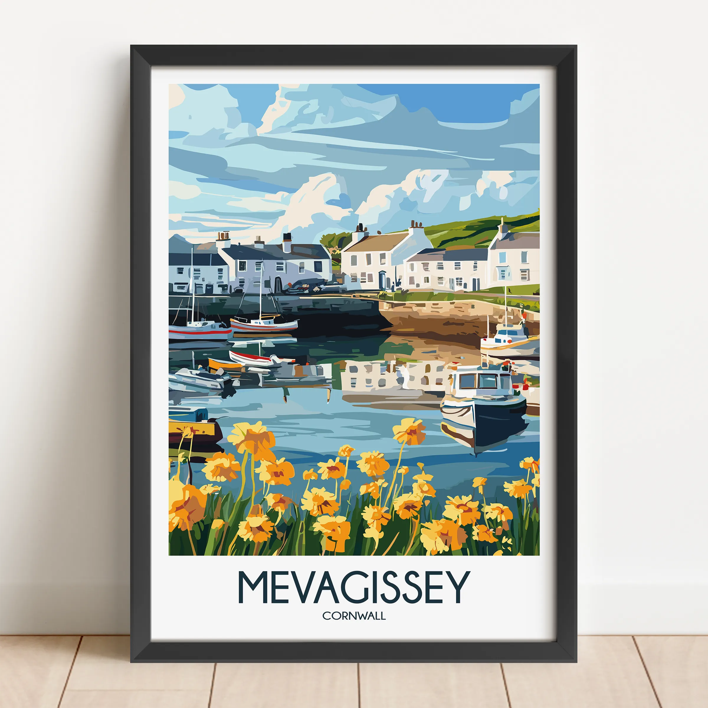 Mevagissey Gallery Quality Print
