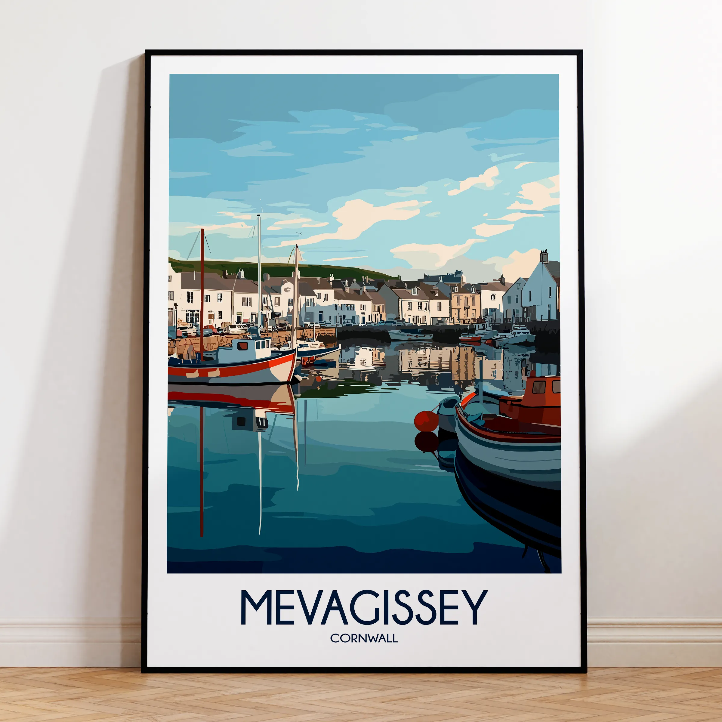 Mevagissey Gallery Quality Print