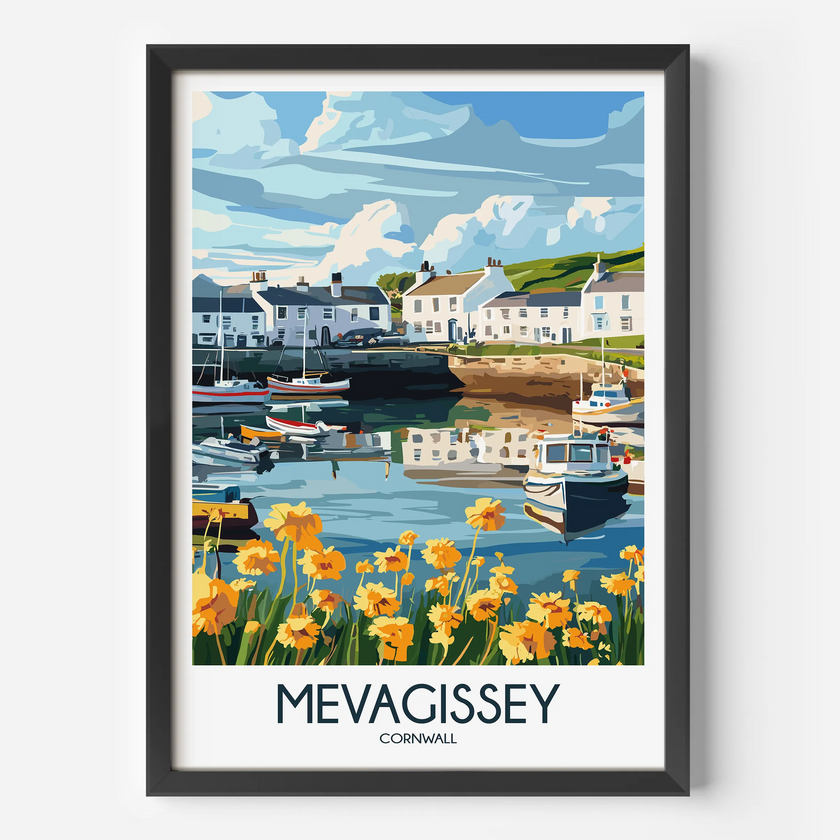 Mevagissey Minimalist Wall Art