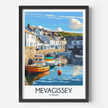 Mevagissey Modern Travel Poster