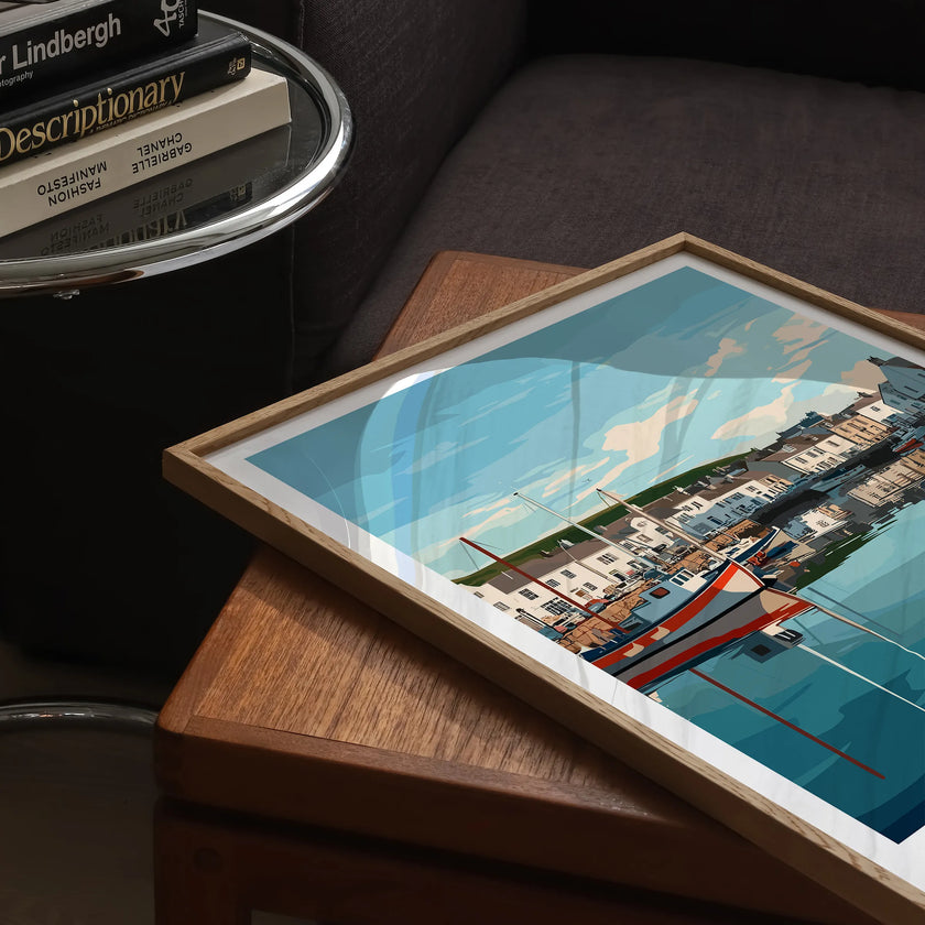 Mevagissey Souvenir Poster Print