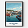 Mevagissey Souvenir Poster Print