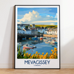 Mevagissey Souvenir Poster Print